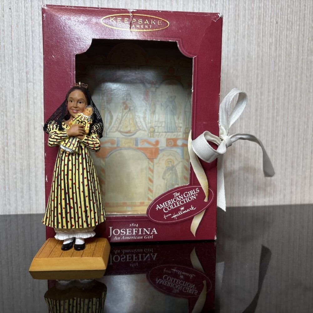 Vintage Hallmark Keepsake American Girl Doll Josefina 1924 Christmas Ornament